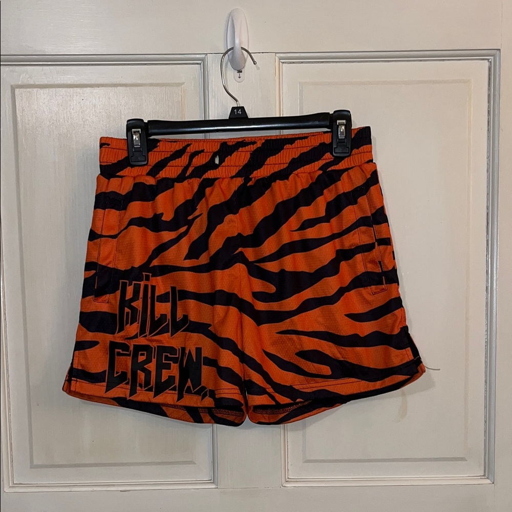 Kill Crew Tiger Stripe Shorts